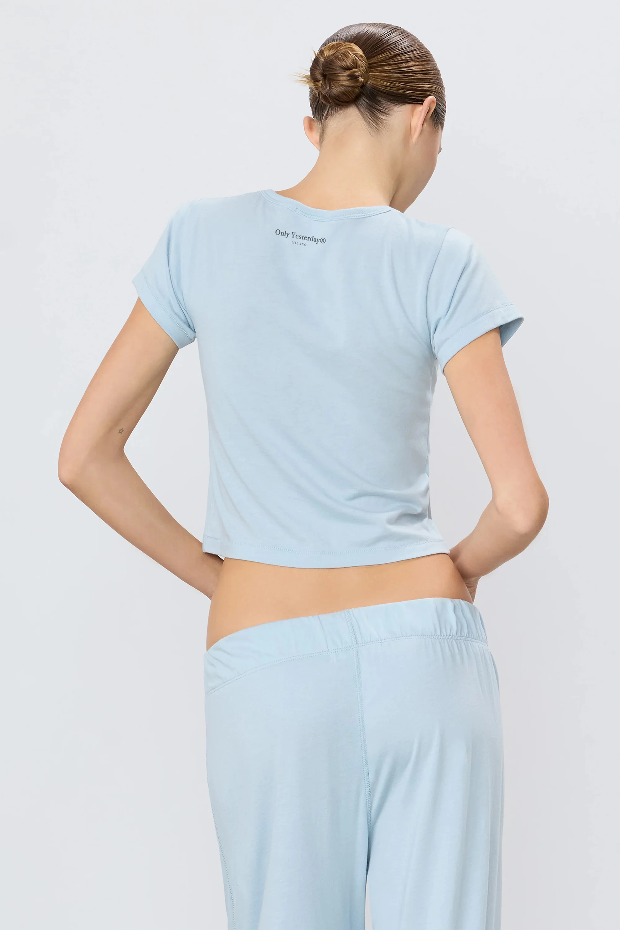 Star Baby Tee - Baby Blue