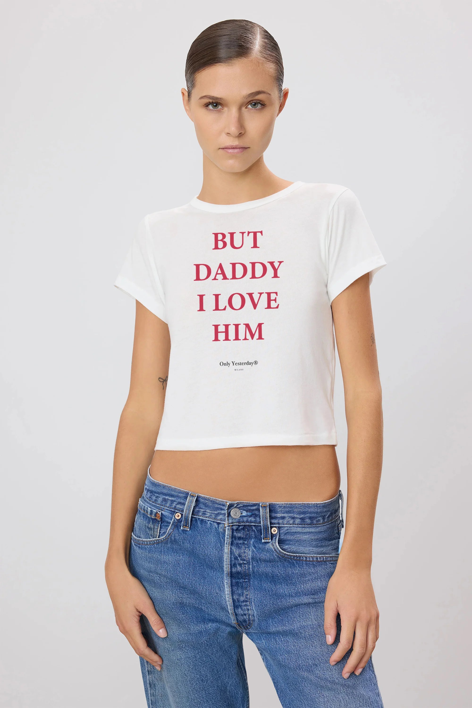 But Daddy I Love Him Baby Tee