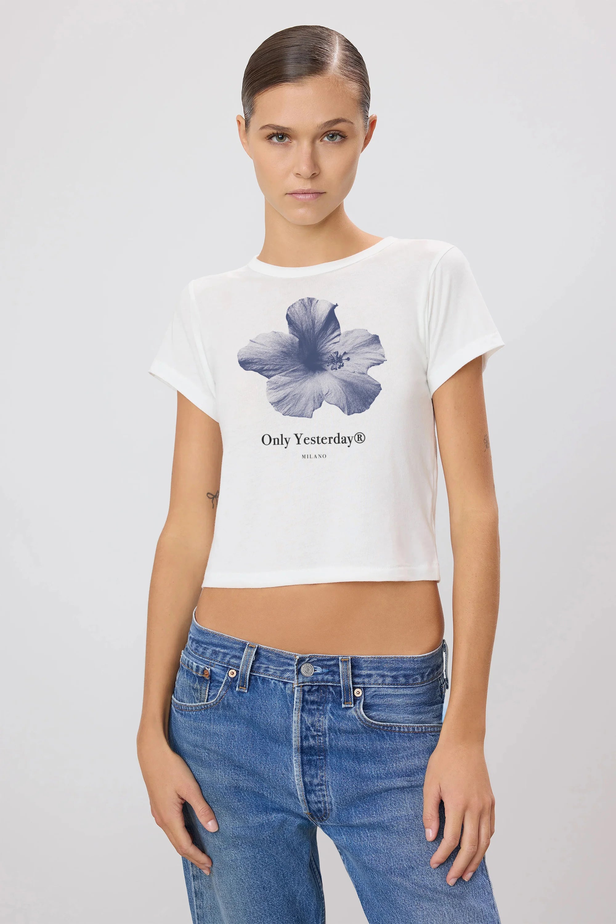 Flower Baby Tee