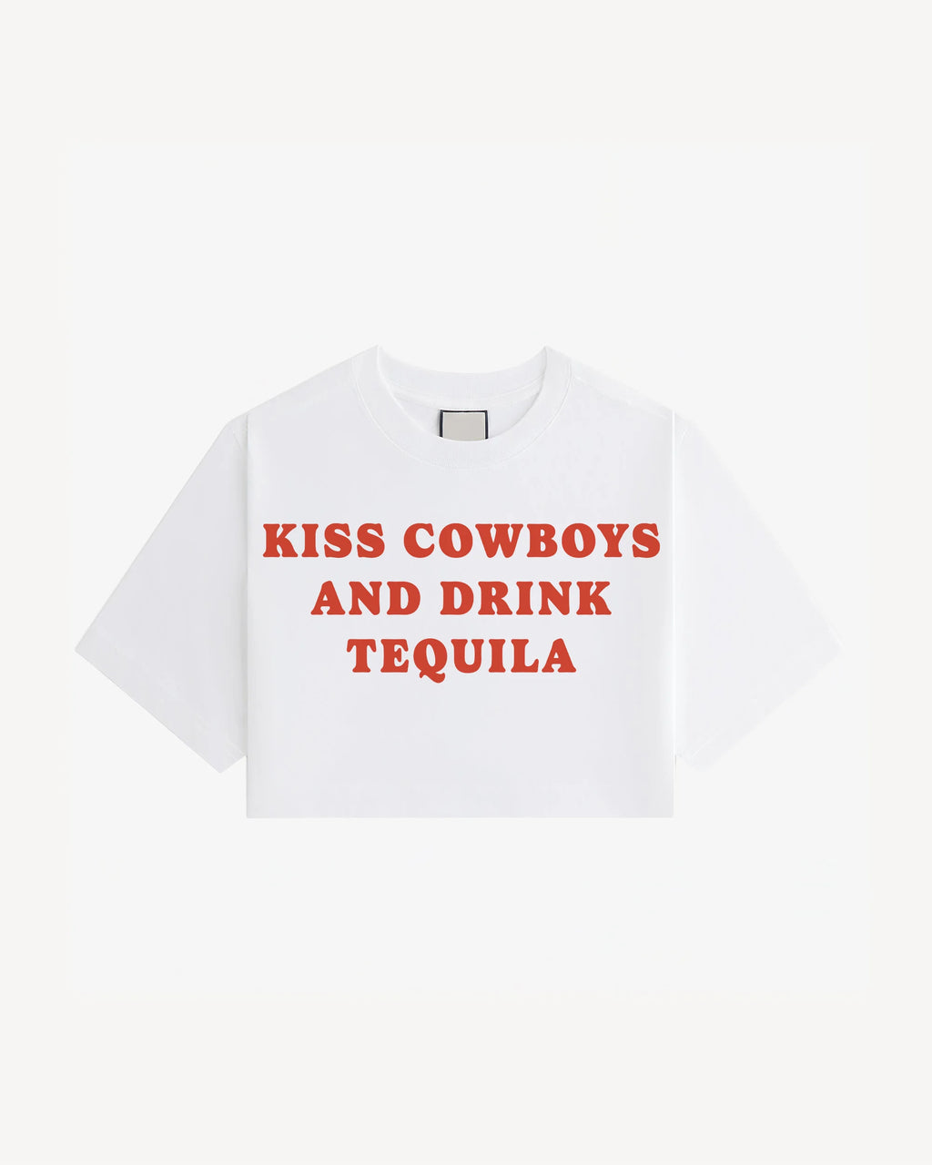 Kiss Cowboys Crop Top