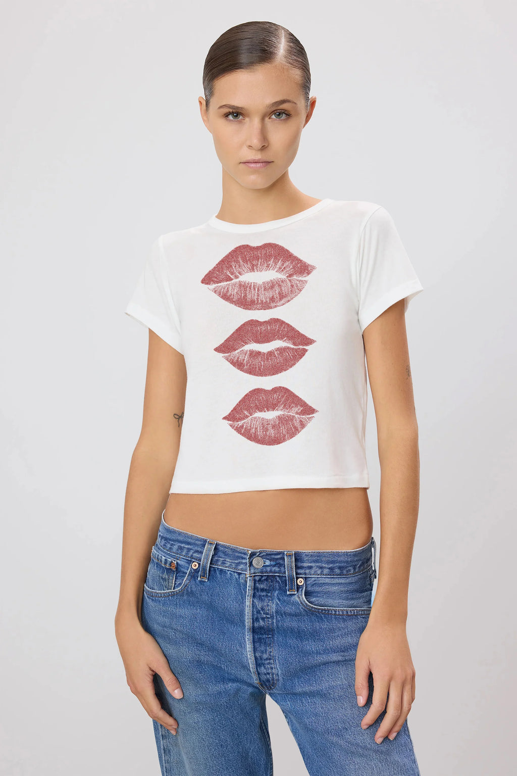 Lipstick Baby Tee