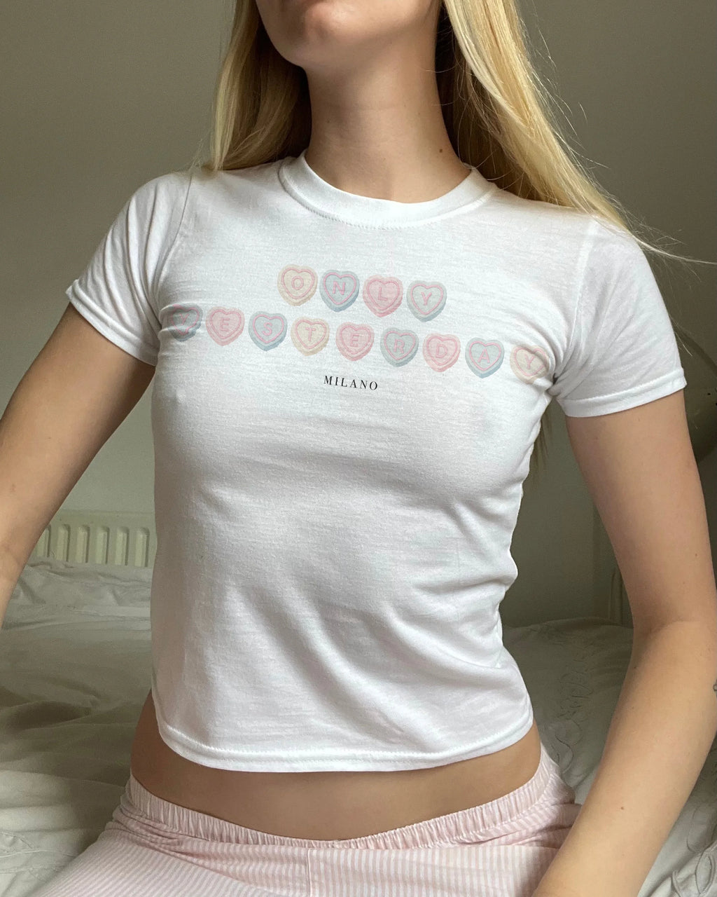 Love Hearts Baby Tee