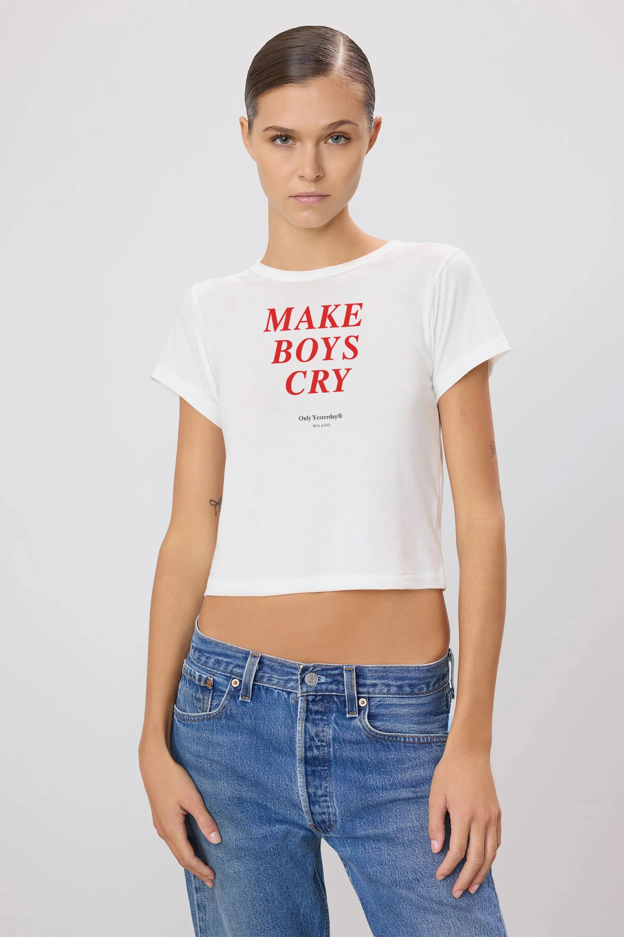 Make Boys Cry Baby Tee