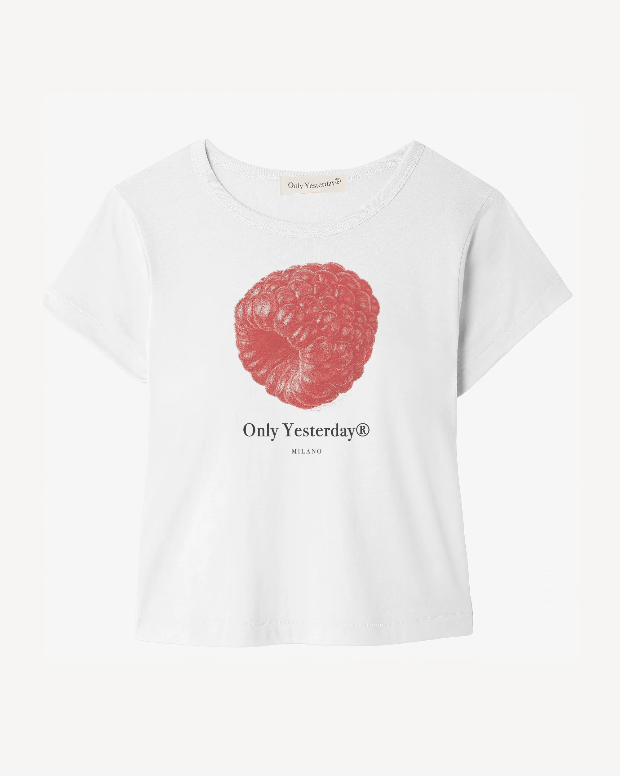 Raspberry Baby Tee