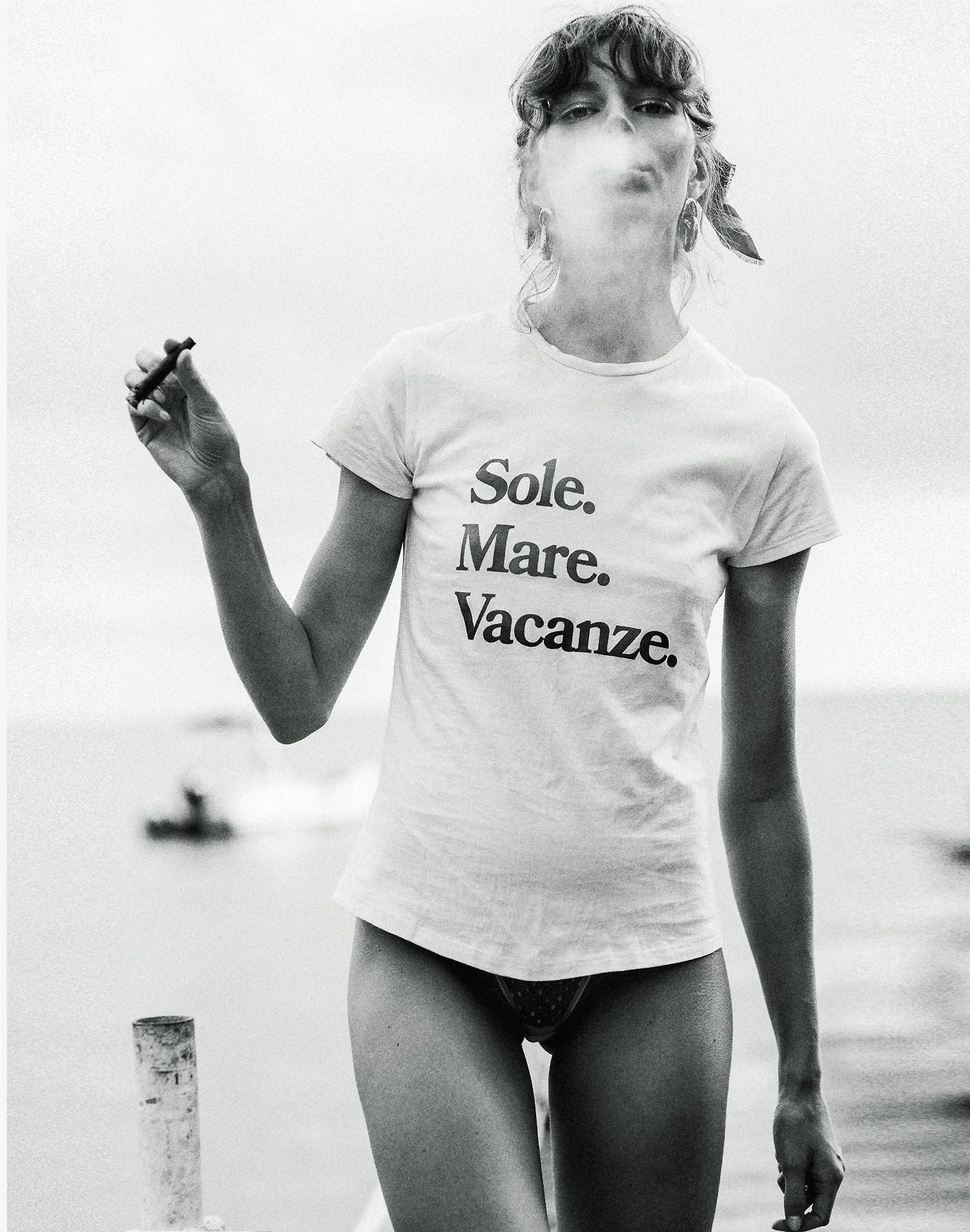 'Sole. Mare. Vacanze.' Baby Tee