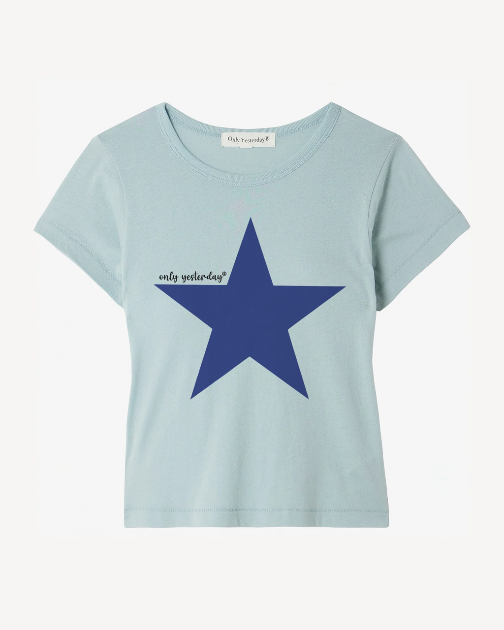 Star Baby Tee - Baby Blue