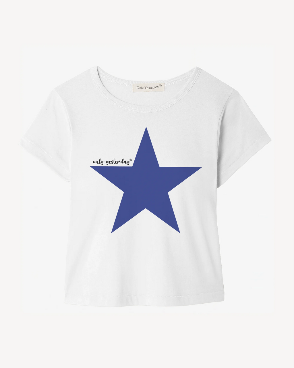 Star Baby Tee - White