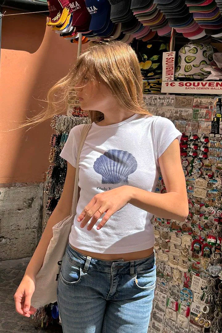 Seashell Baby Tee